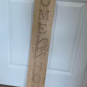 Wooden Home Sweet Home Sign